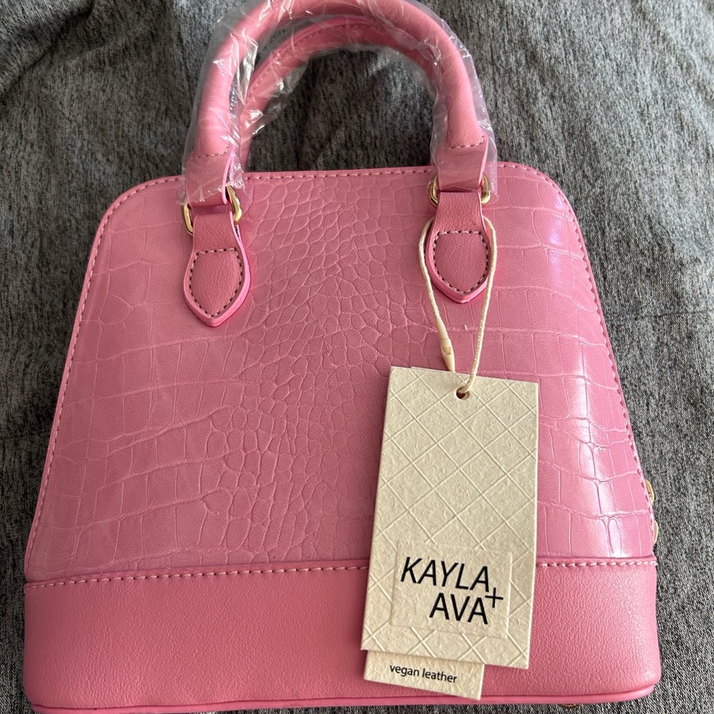 Pink crossbody Kayla + AVA